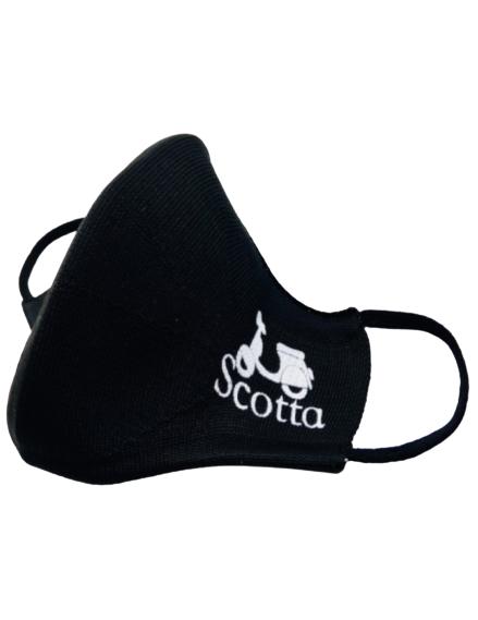 Mascarilla Scotta logo negra-x