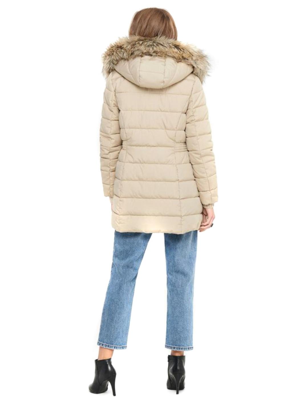 ONLLUNA QUILTED COAT HUMUS-X