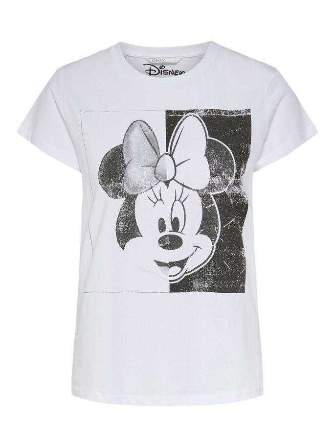ONLMICKEY MINNIE FACE WHITE-X