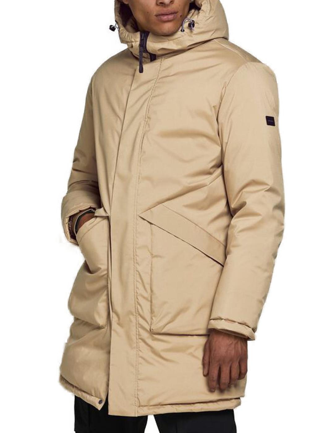 JJHUSH PARKA SEPIA TINT-X