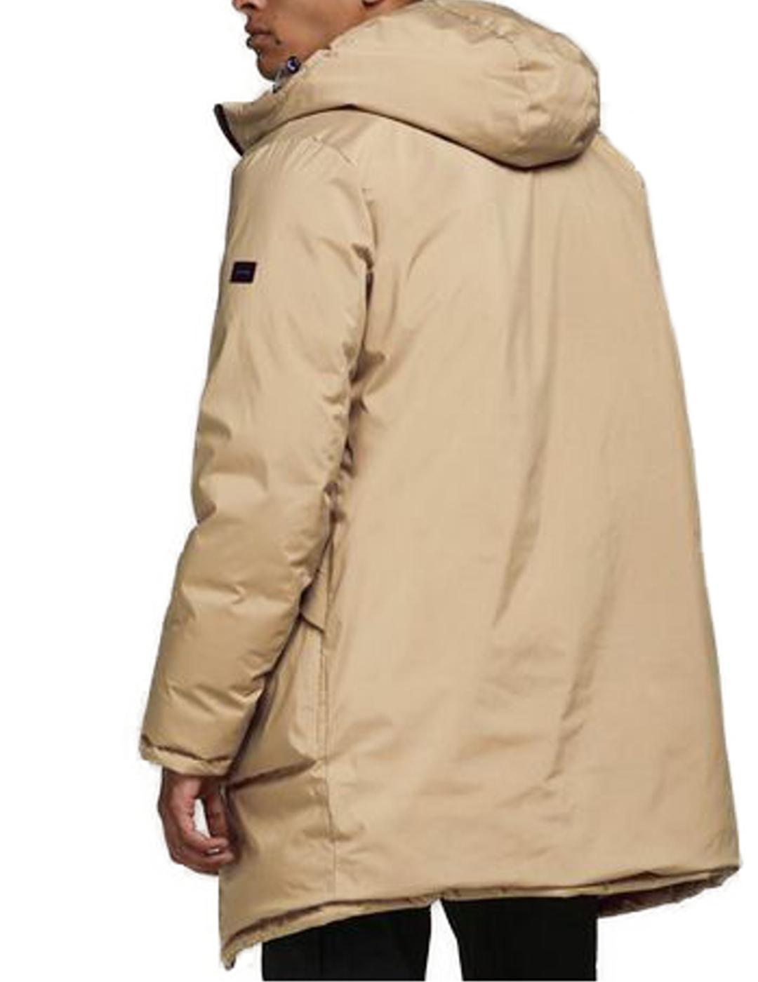 JJHUSH PARKA SEPIA TINT-X