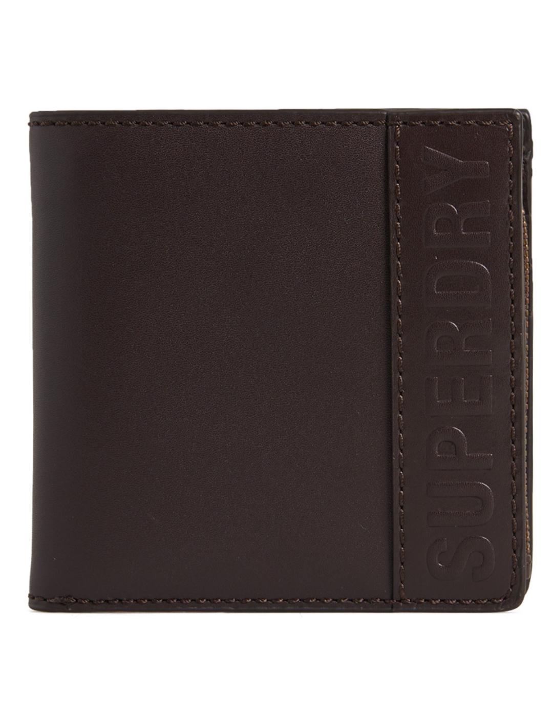 VERMONT BIFOLD LEATHER WALLET-X