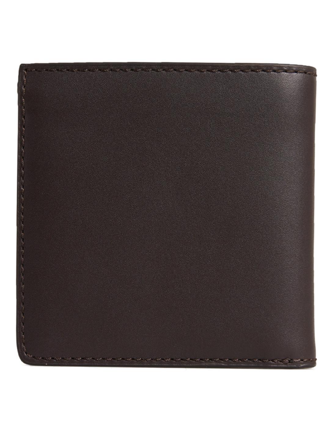 VERMONT BIFOLD LEATHER WALLET-X