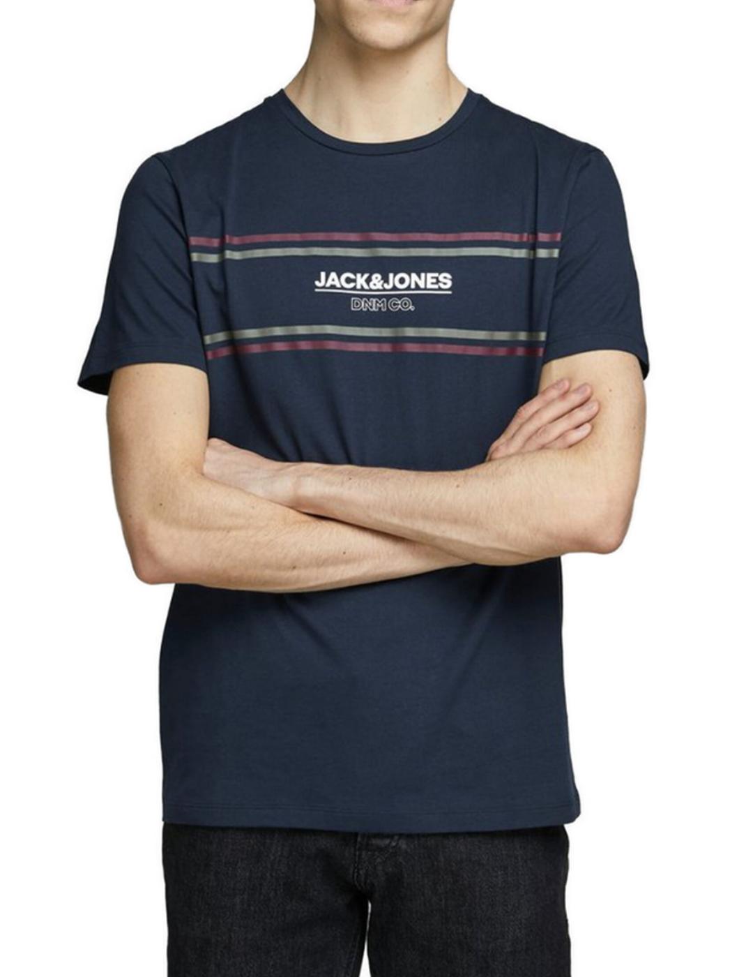 JJSHAKER TEE SS CREW NECK NAVY-X