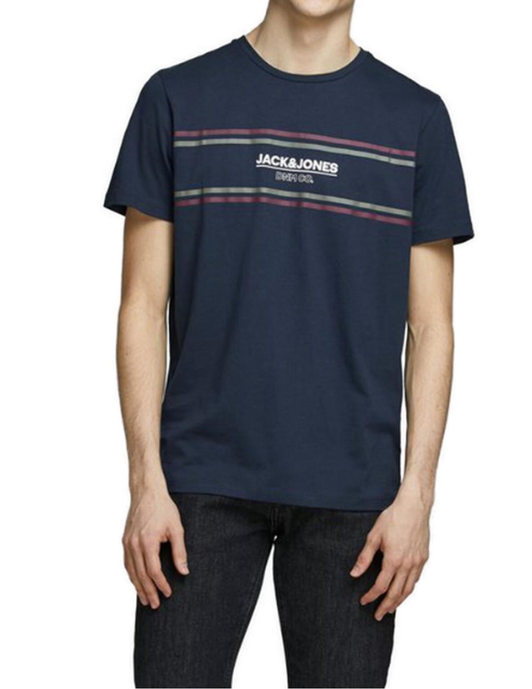 JJSHAKER TEE SS CREW NECK NAVY-X