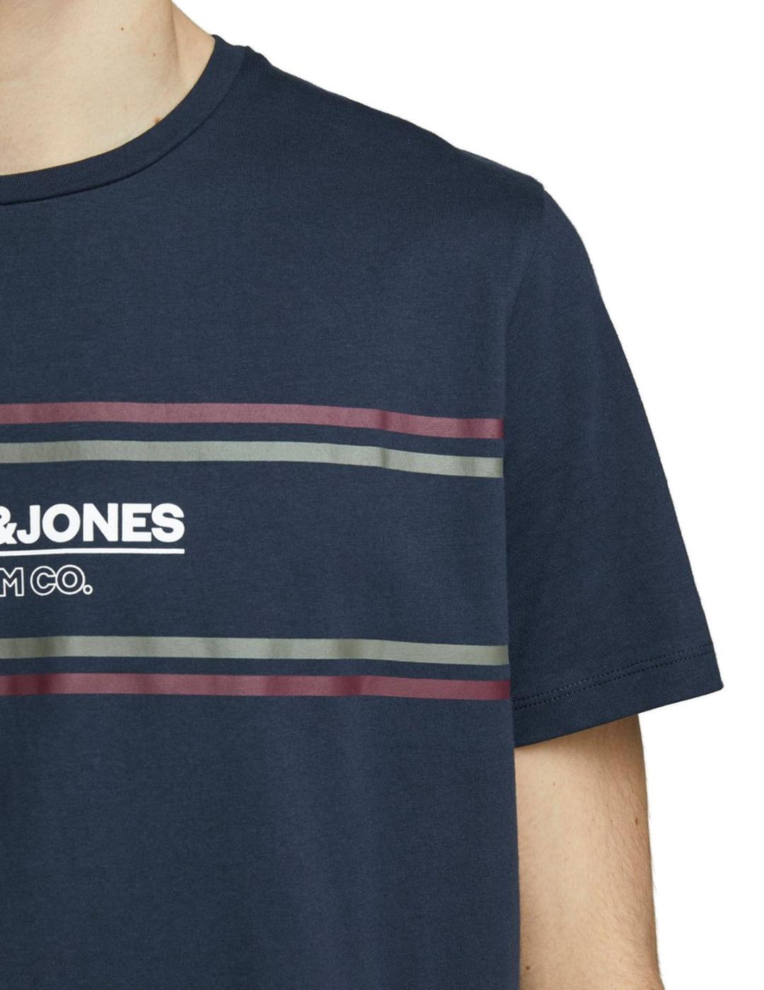 JJSHAKER TEE SS CREW NECK NAVY-X