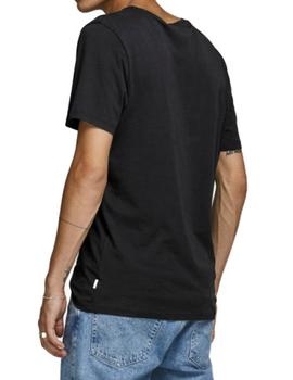 Camiseta Jack&Jones Organic negro de hombre-&