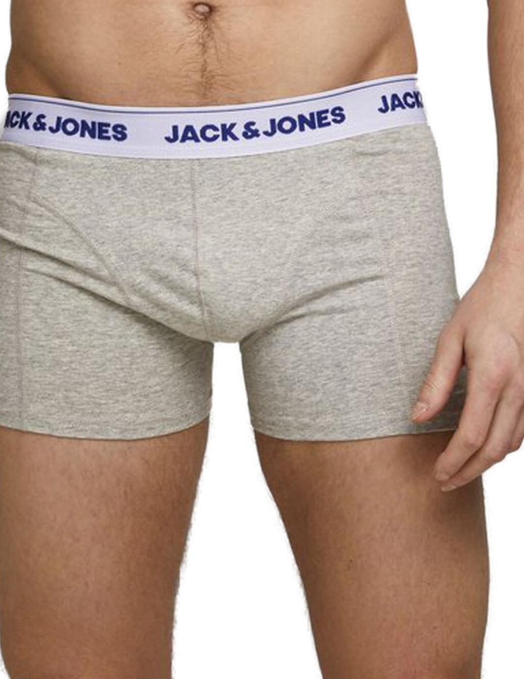 Intimo Jack&Jones trunks pack3 color para hombre-z