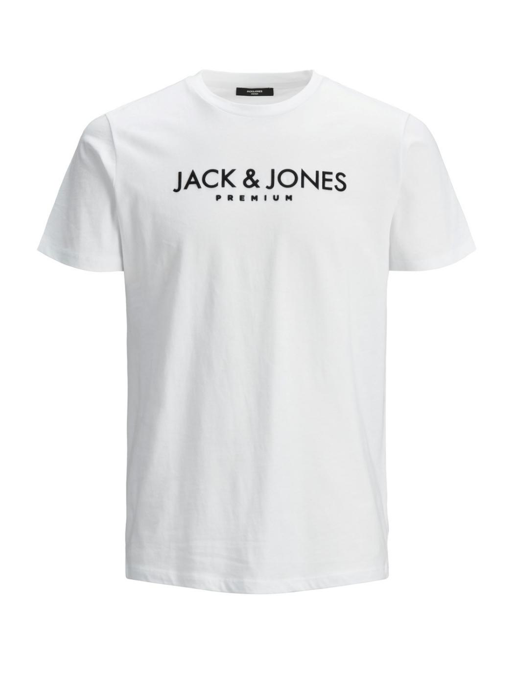JPRBLAJAKE TEE SS CREW NECK WHITE-Y