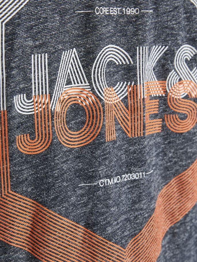 JJDELIGHT TEE LS CREW NECK NAVY-Y