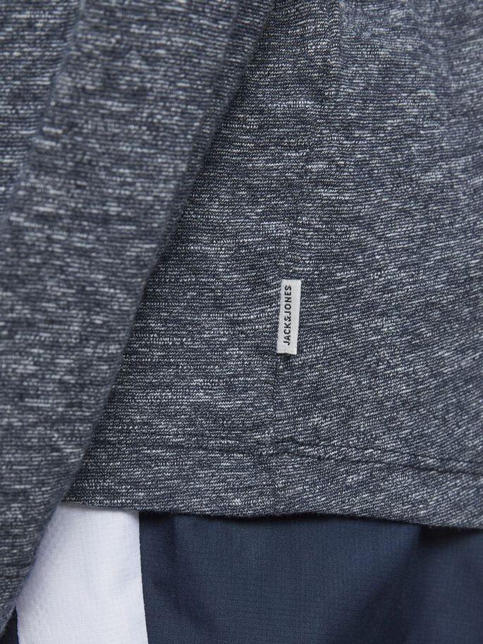 JJDELIGHT TEE LS CREW NECK NAVY-Y