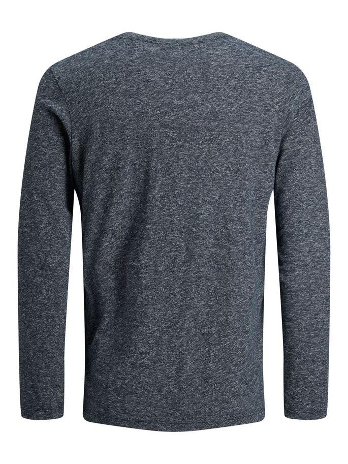 JJDELIGHT TEE LS CREW NECK NAVY-Y