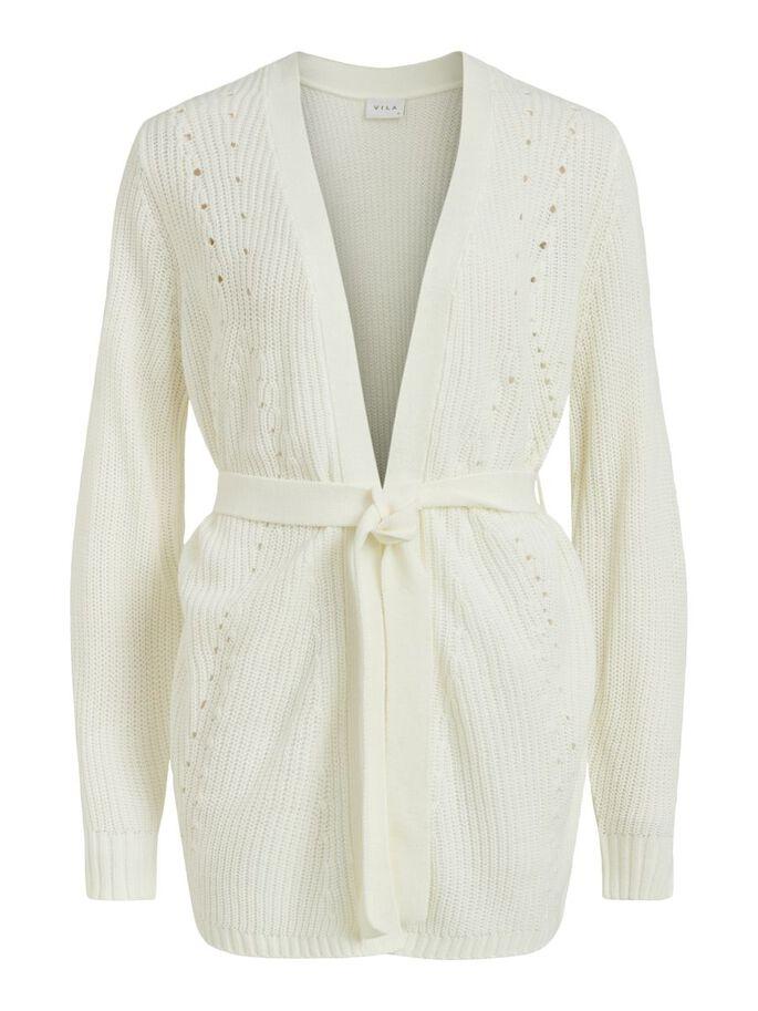 VIONA BELTED CARDIGAN BIRCH-Y