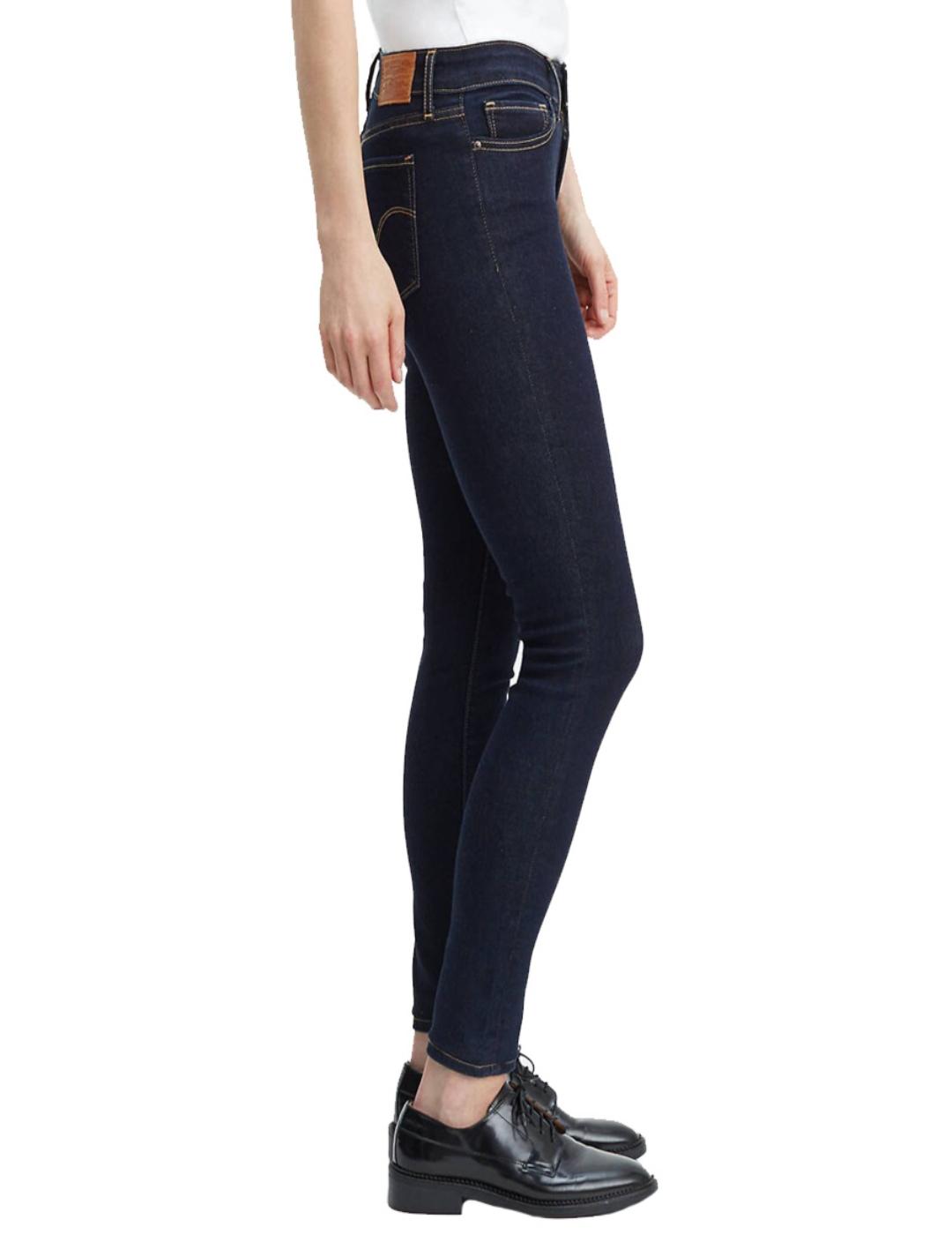 Vaquero 711 Levis marino para mujer -z