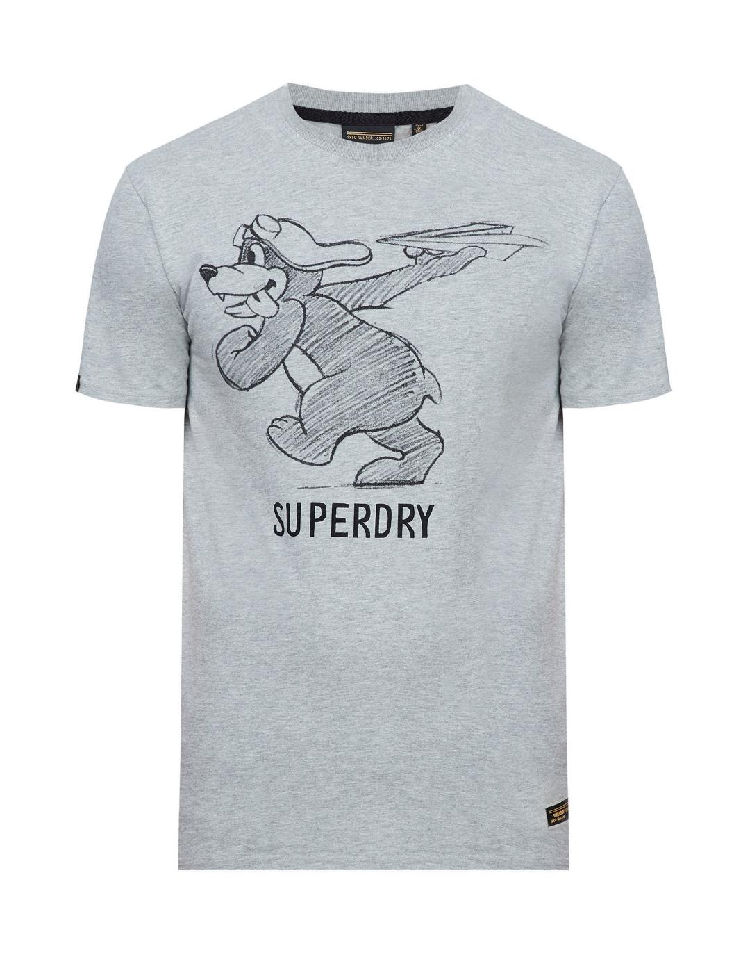 MILITARY BOX FIT GRAPHIC TEE-Y