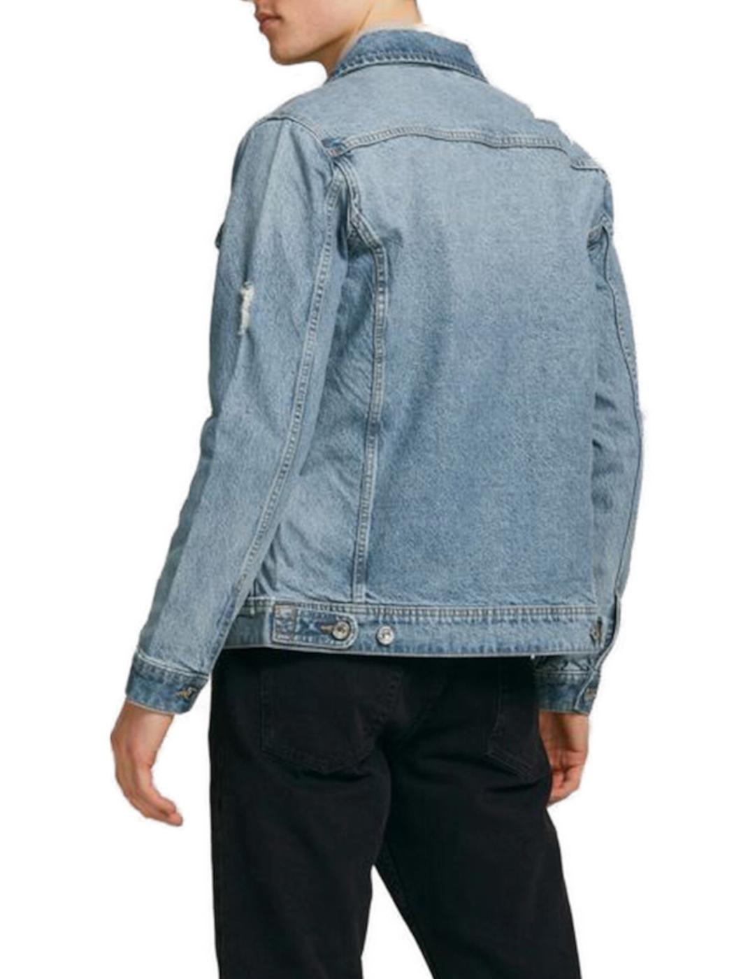 JJIJEAN JJACKET BLUE DENIM-Y