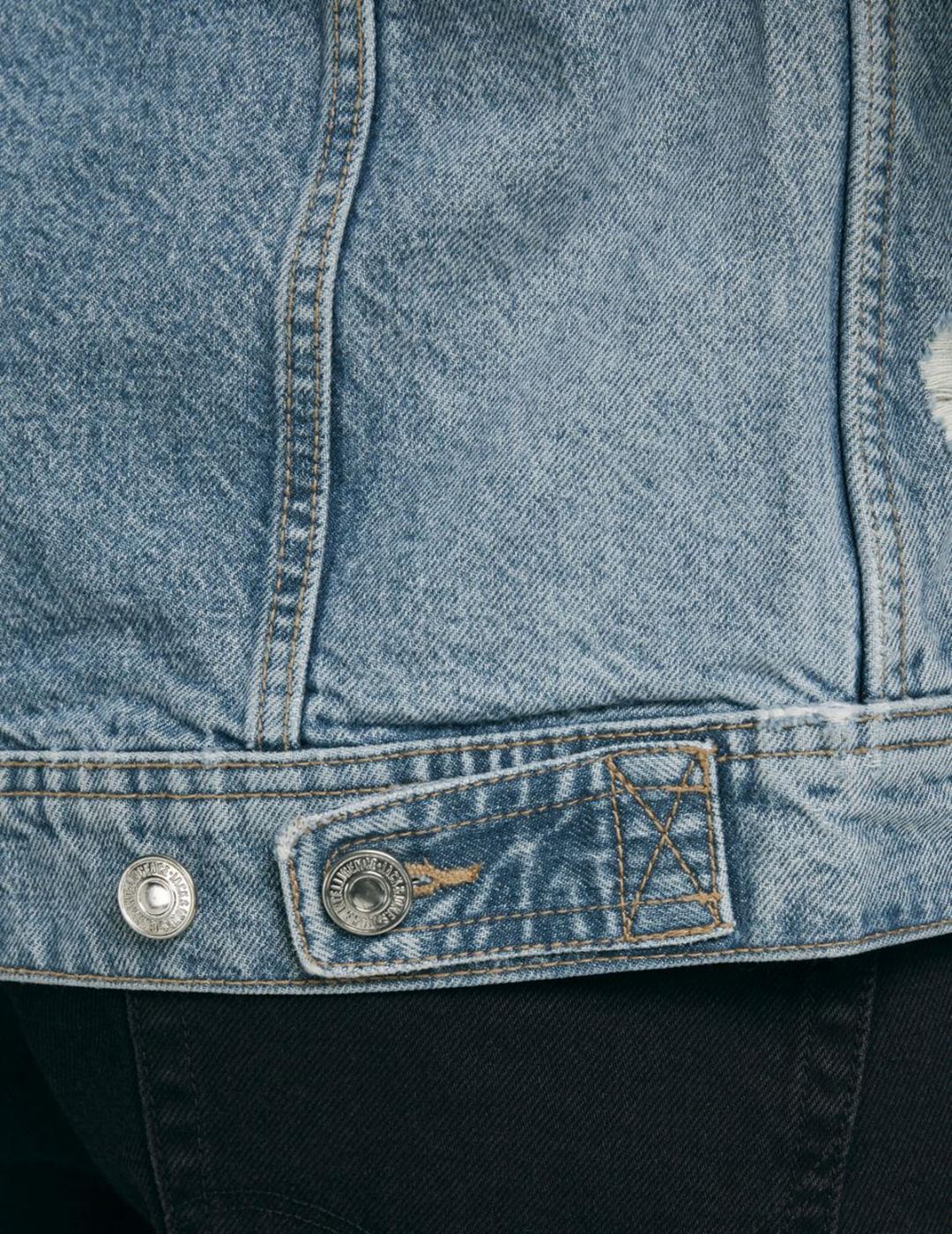 JJIJEAN JJACKET BLUE DENIM-Y