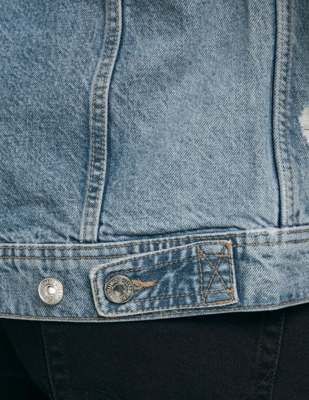 JJIJEAN JJACKET BLUE DENIM-Y