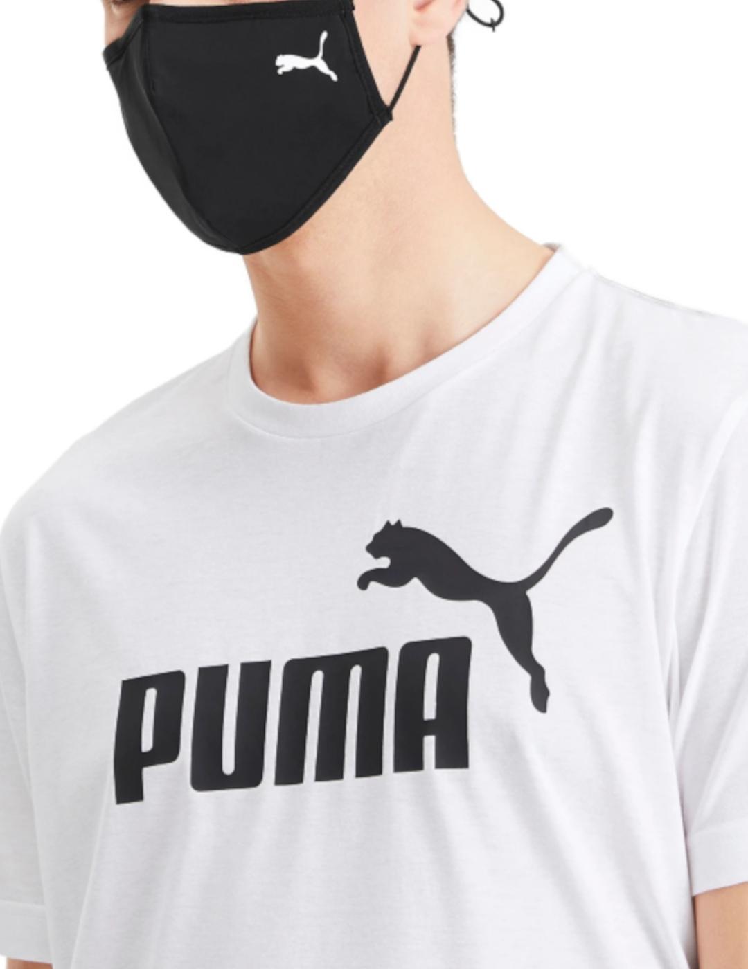 PUMA FACE MASK BLACK 2PACK-Y