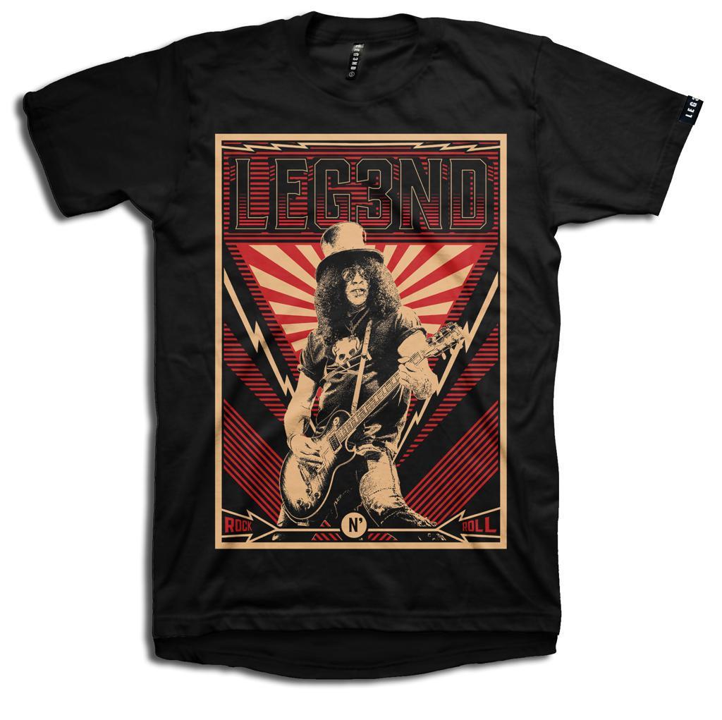 CAMISETA SLASH NEGRO -U