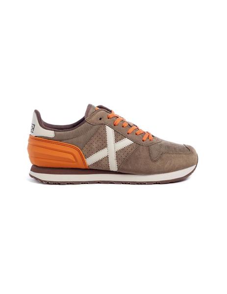 Zapatillas Munich Massana 524 gris/blanco/naranja de hom