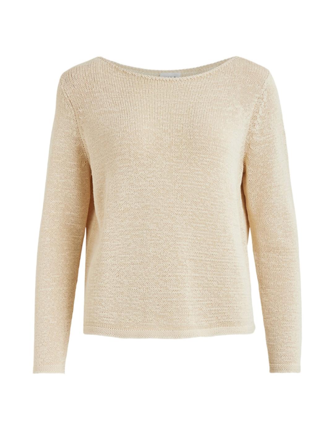 VISINOA BOATNECK KNIT BIRCH-Y