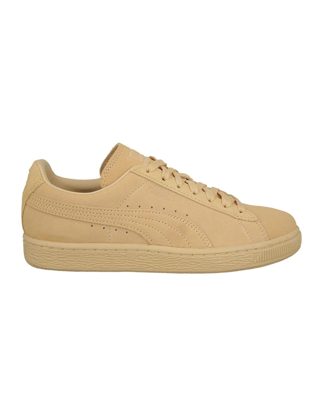 Zapatillas Puma Suede Classic de ante marrón de mujer