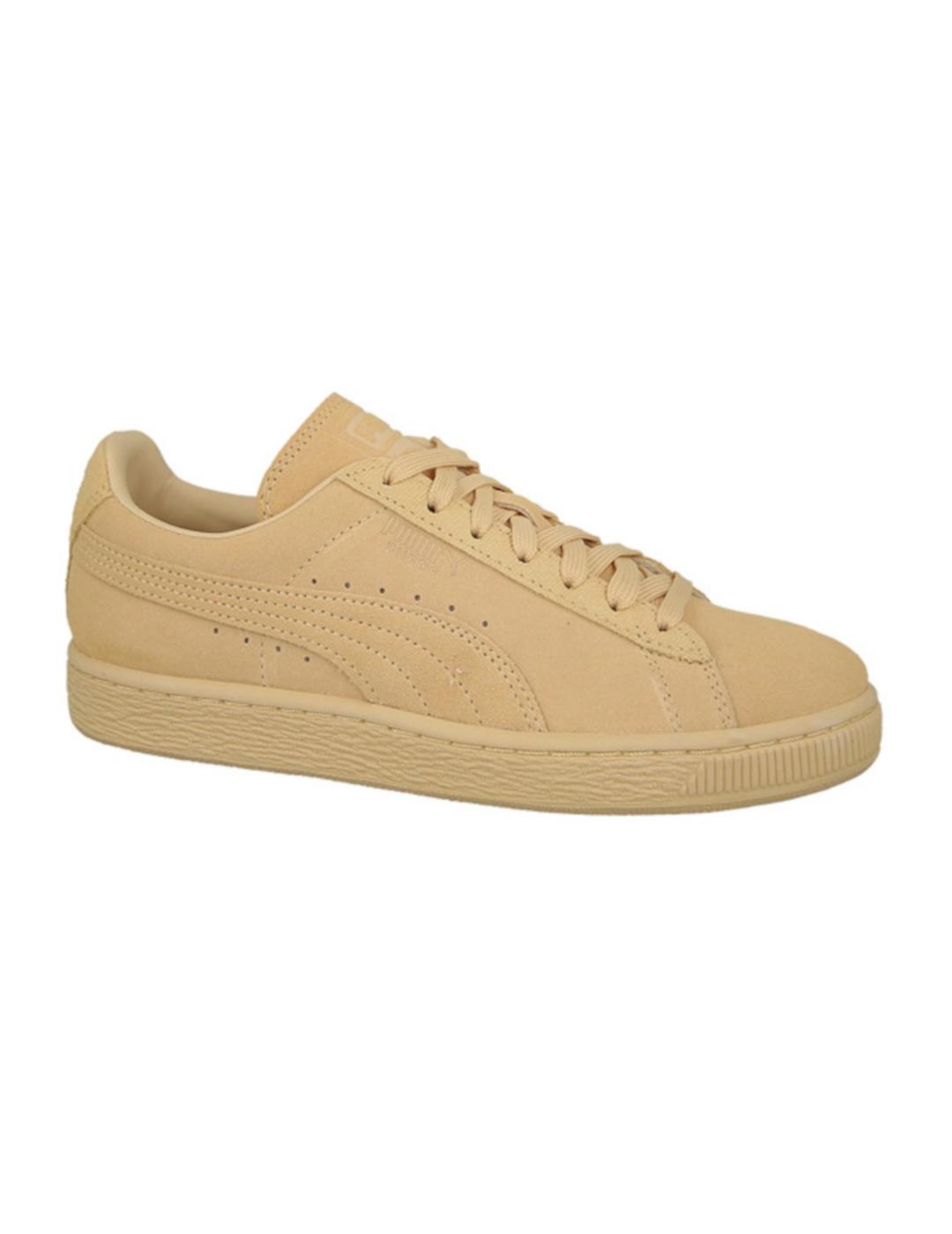 Zapatillas Puma Suede Classic de ante marrón de mujer