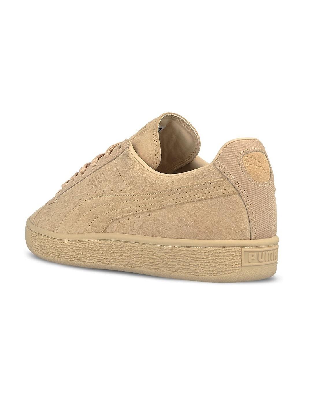 Zapatillas Puma Suede Classic de ante marrón de mujer