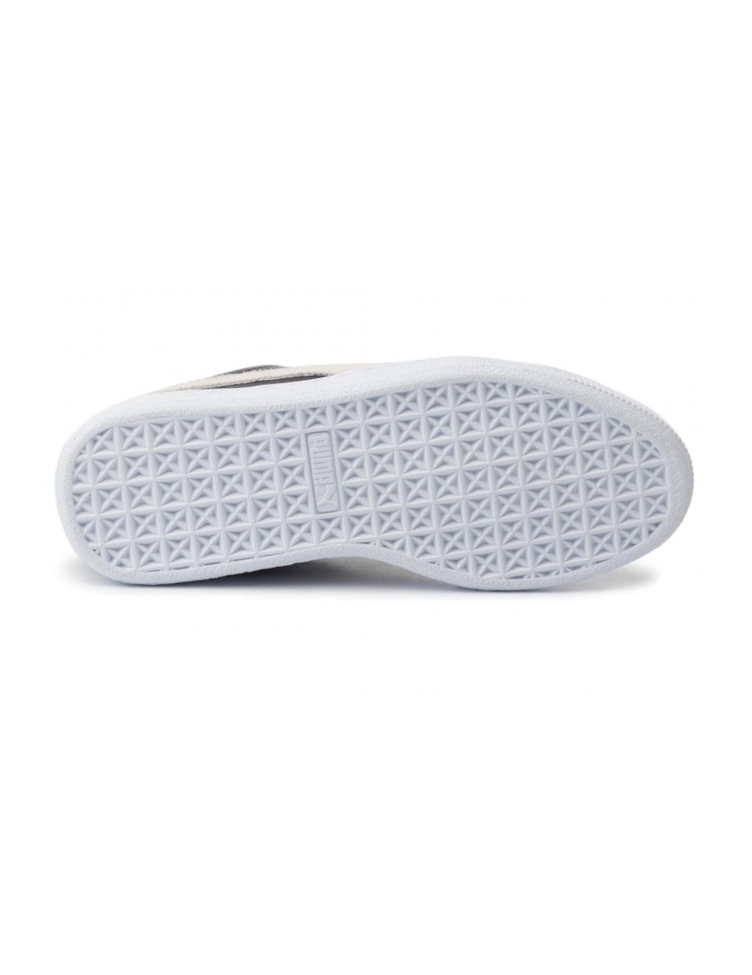 Zapatillas Puma Basket Heart negras y blancas para mujer