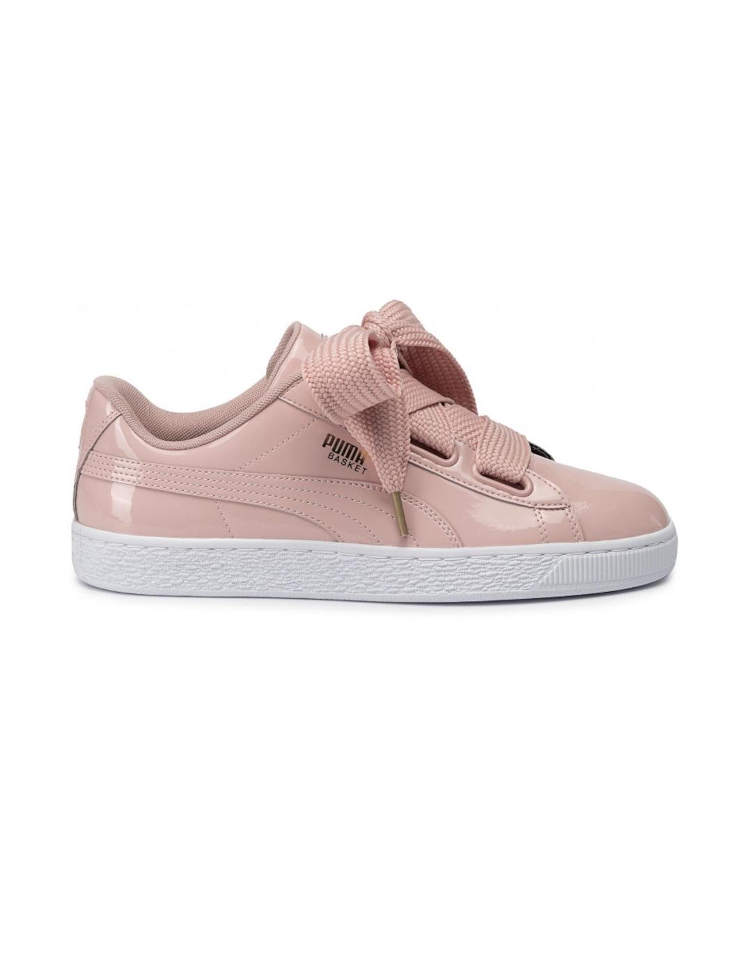 BASKET HEART PUMA PEACH BEIGE-S