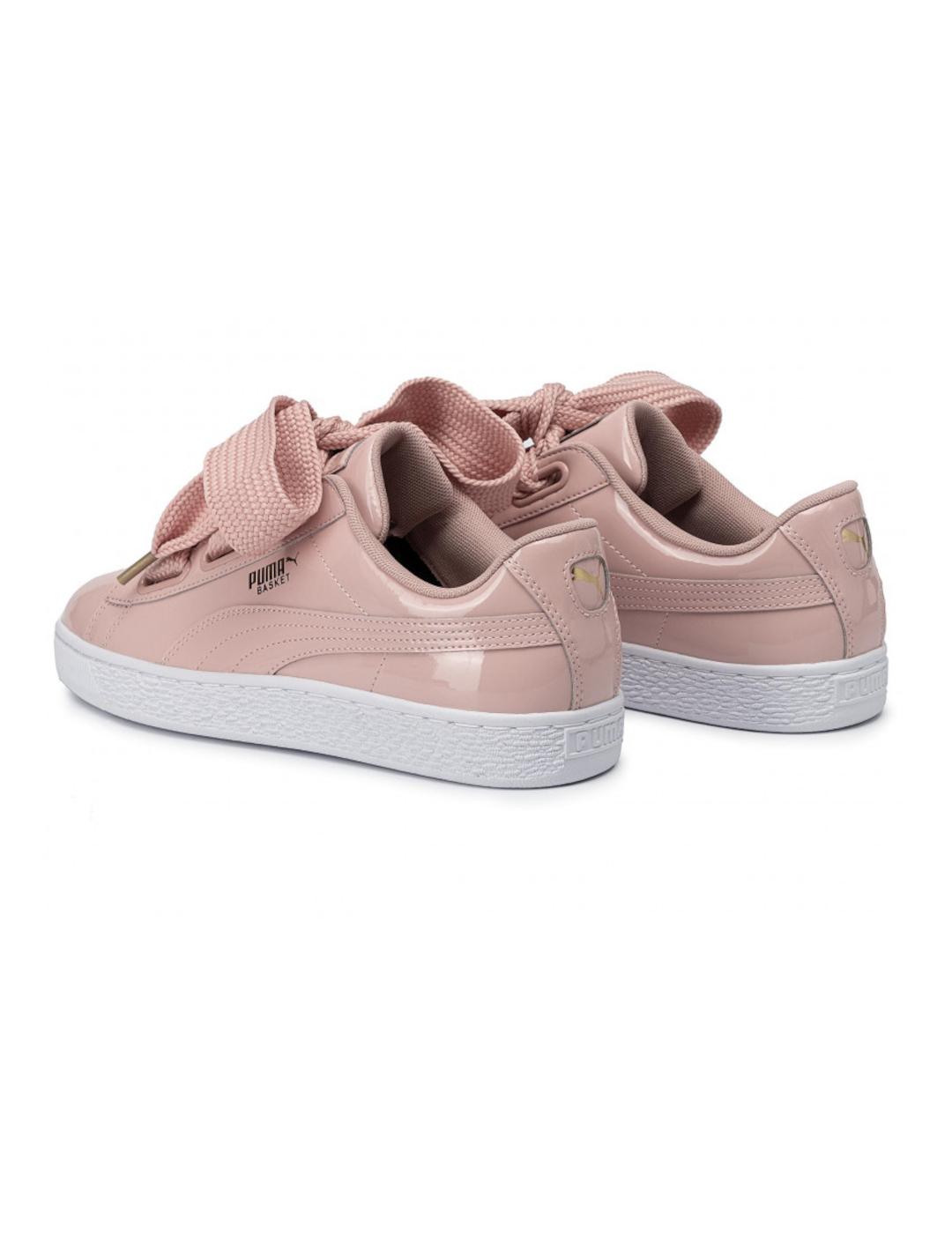 BASKET HEART PUMA PEACH BEIGE-S