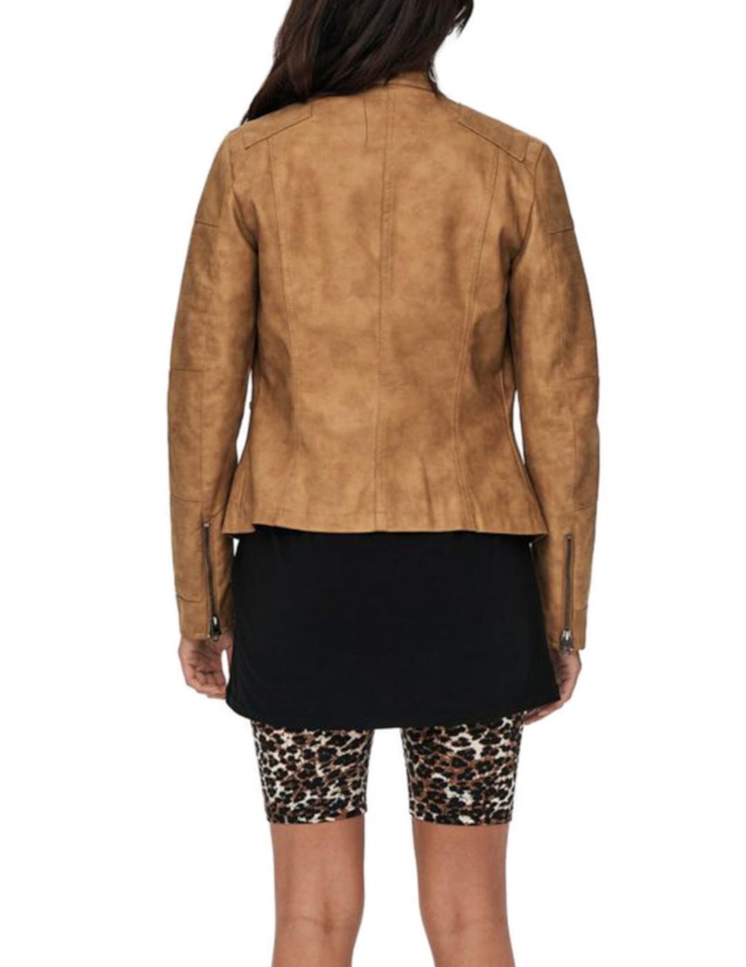 Only biker camel para mujer-z