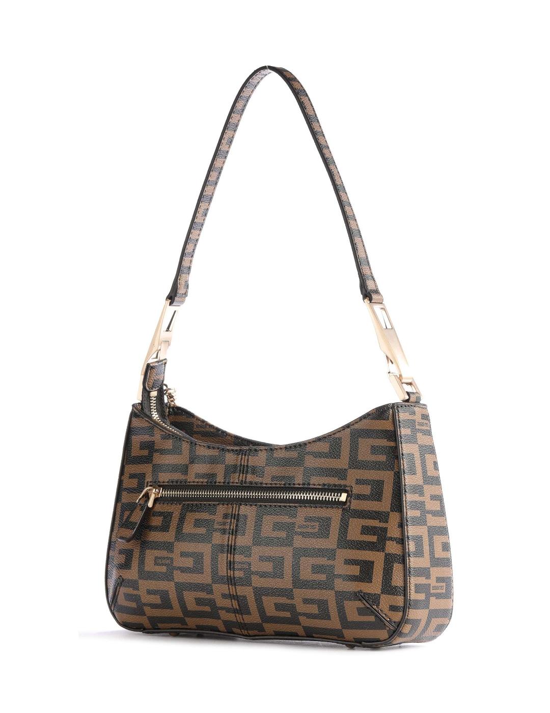 Bolso Guess 40th anniversary marron mujer-z