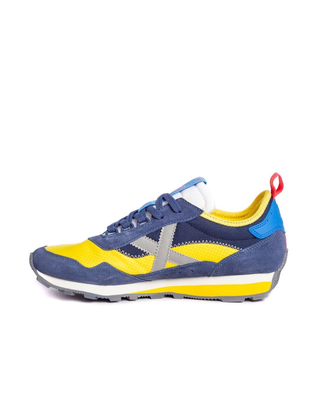 Zapatilla Munich Um 27 azul/amarillo para hombre-z