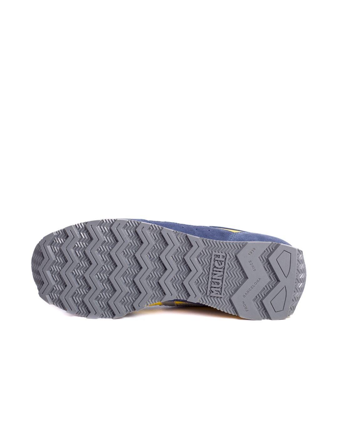 Zapatilla Munich Um 27 azul/amarillo para hombre-z
