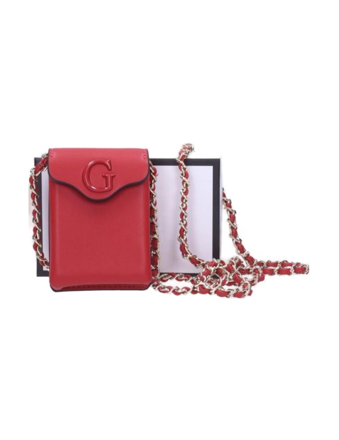 Cartera llaves Guess roja para mujer-z