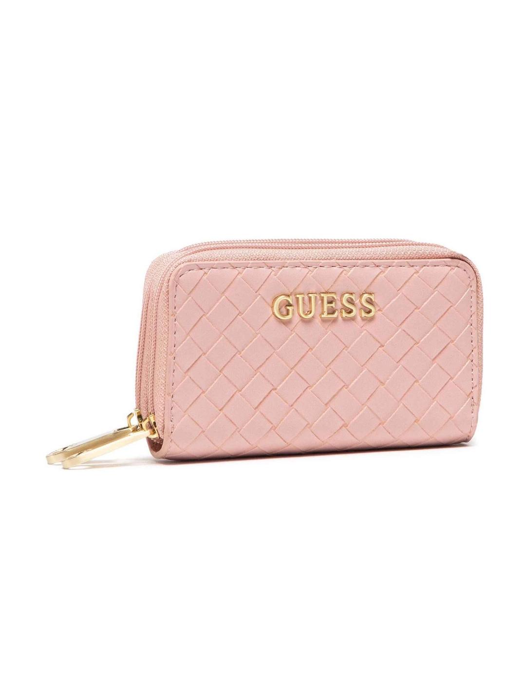 Cartera Guess Emelyn rosa para mujer-z