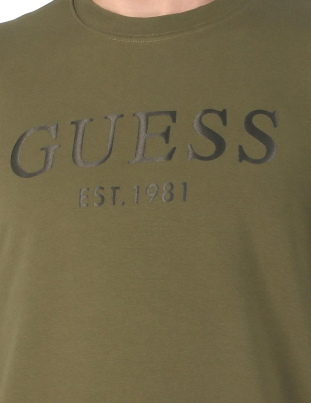 Sudadera Guess verde para hombre-z