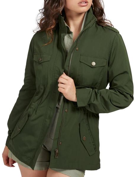 Chaqueta verde on sale chica