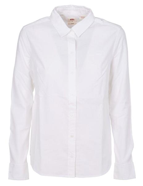 Emborracharse Administración Marco de referencia Camisa Levis Classic blanca para mujer -z