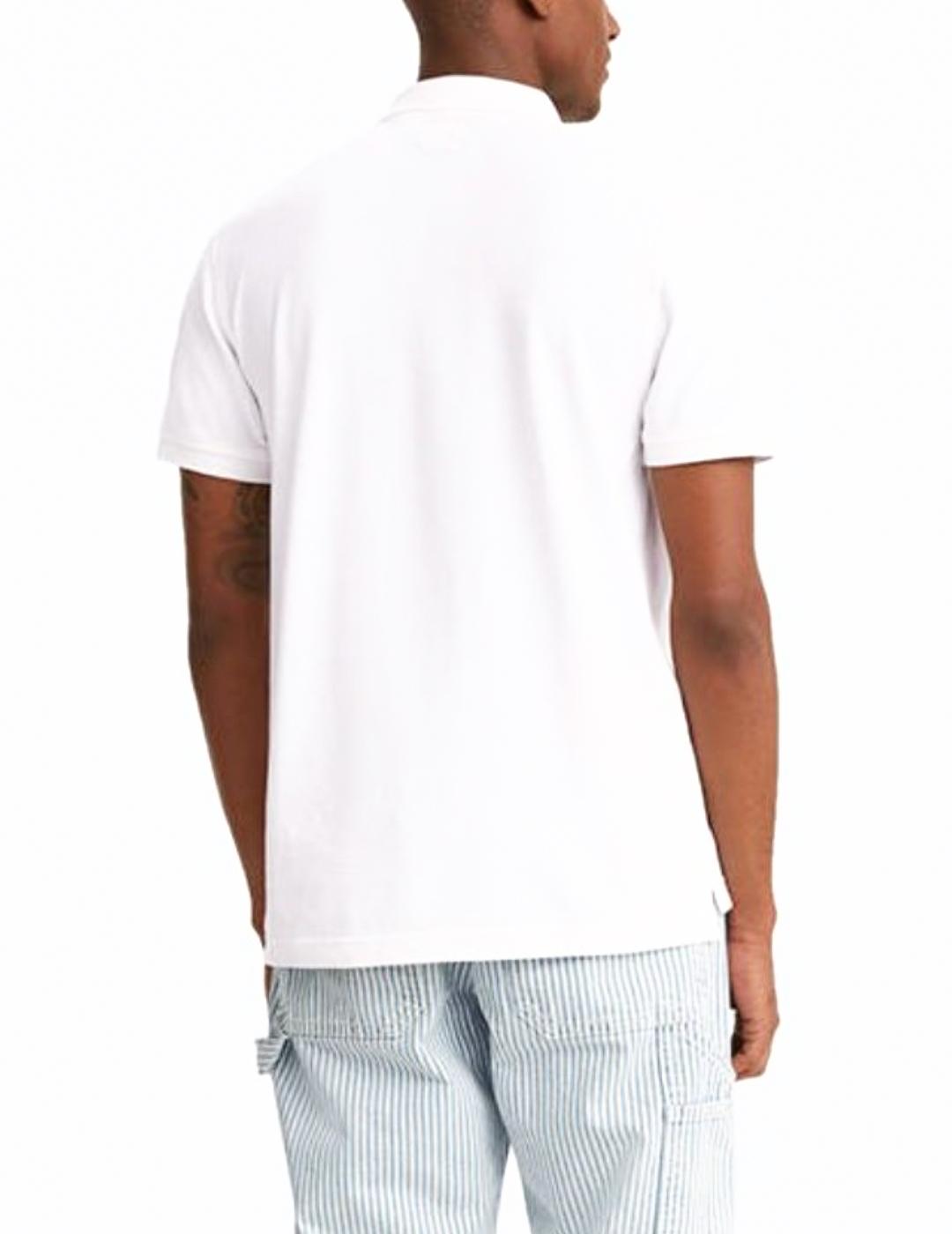 Polo Levi´s manga corta blanco de hombre