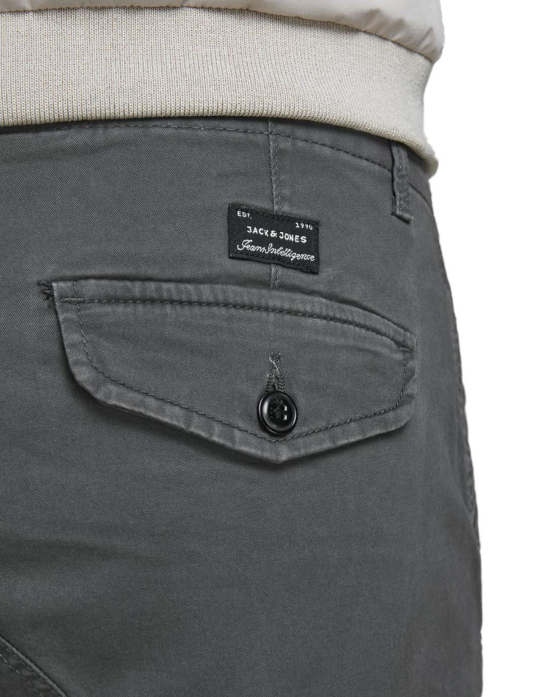 Pantalon Jack Jones Paul Negro para Hombre