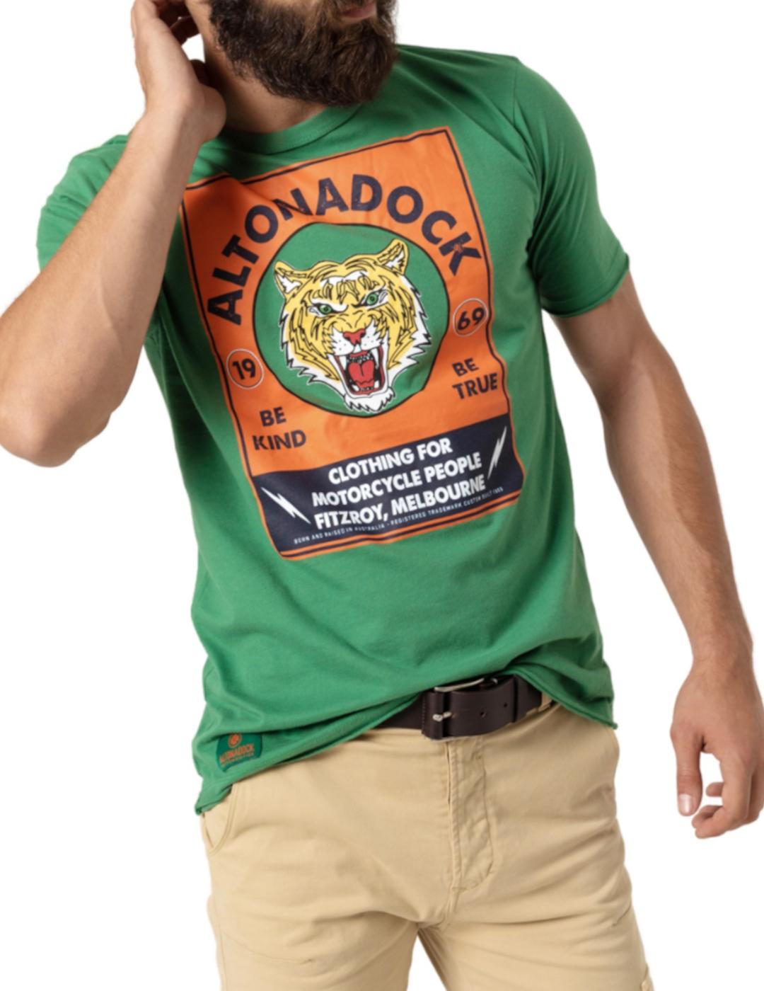 Camiseta Altona verde para hombre -z