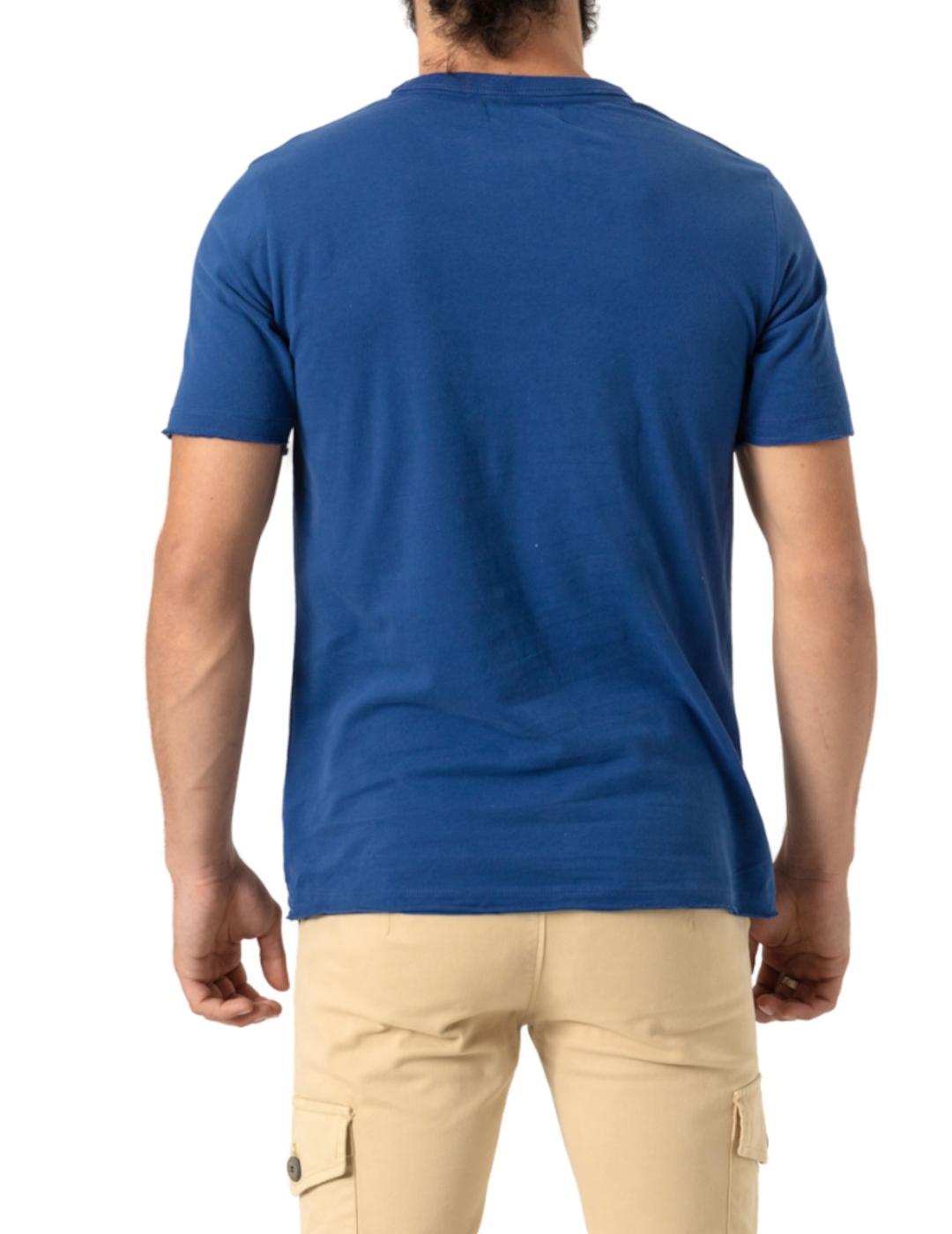 Camiseta Altona marino para hombre-z