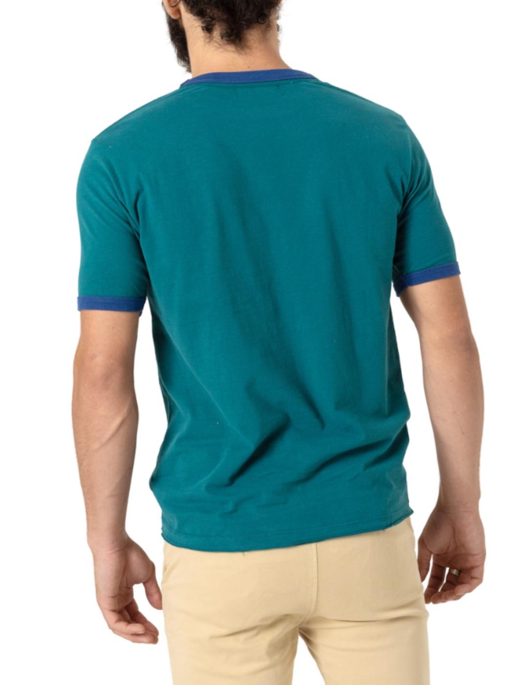 Camiseta Altona logo verde para hombre-z