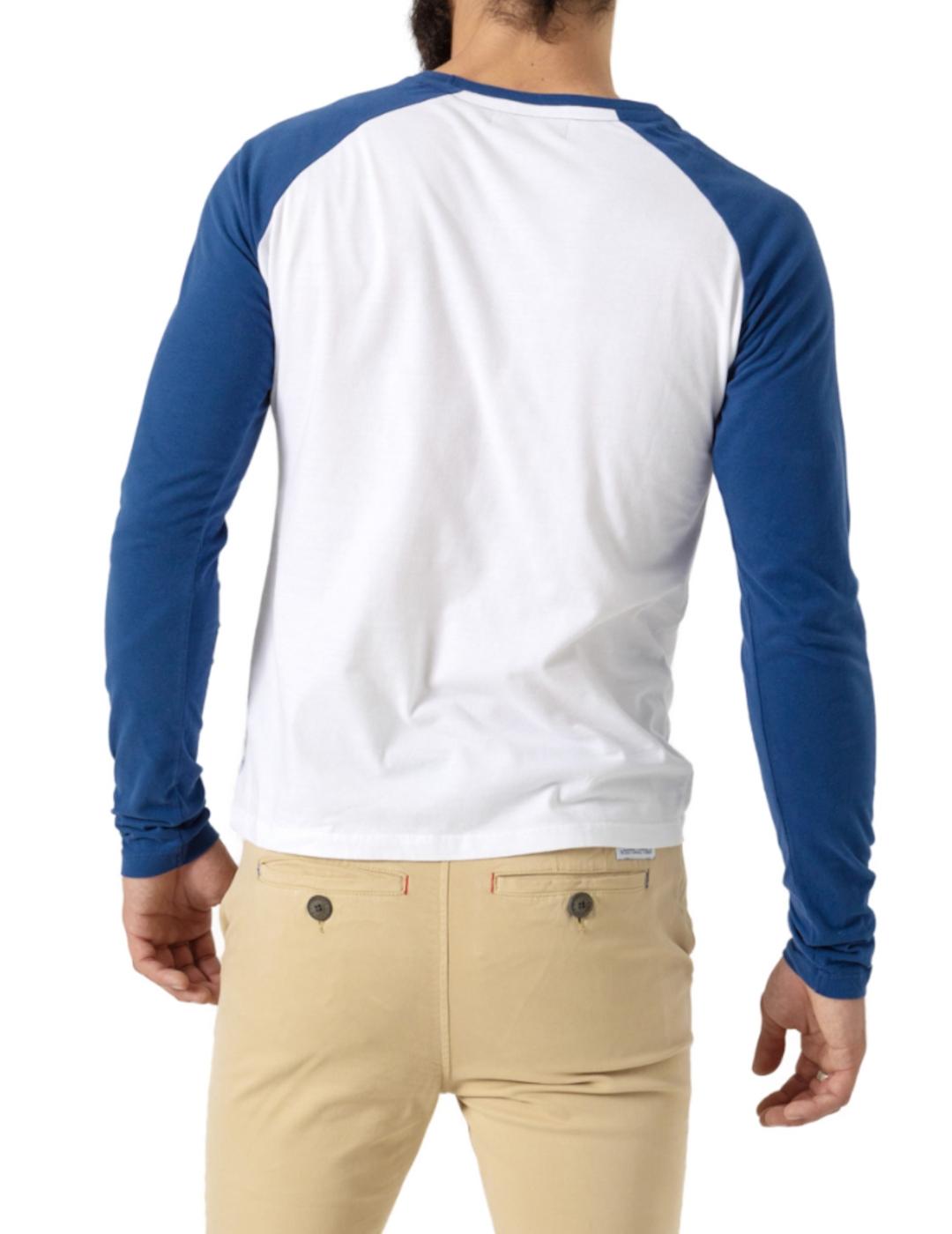 Camiseta Altona blanco manga larga hombre-z