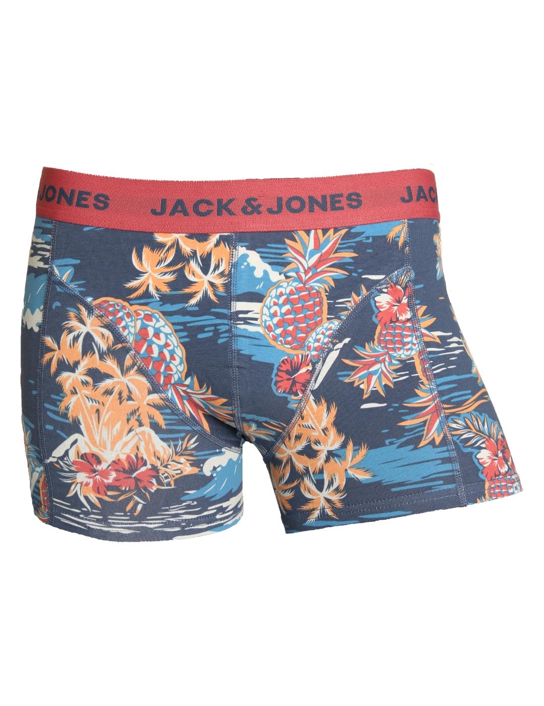 Intimo Jack-Jones trunk tropical para hombre-z