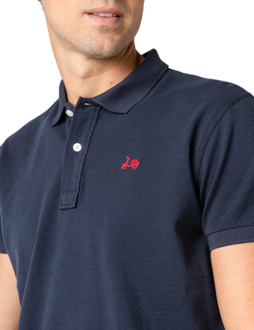 Polo Scotta classic marino para hombre-z