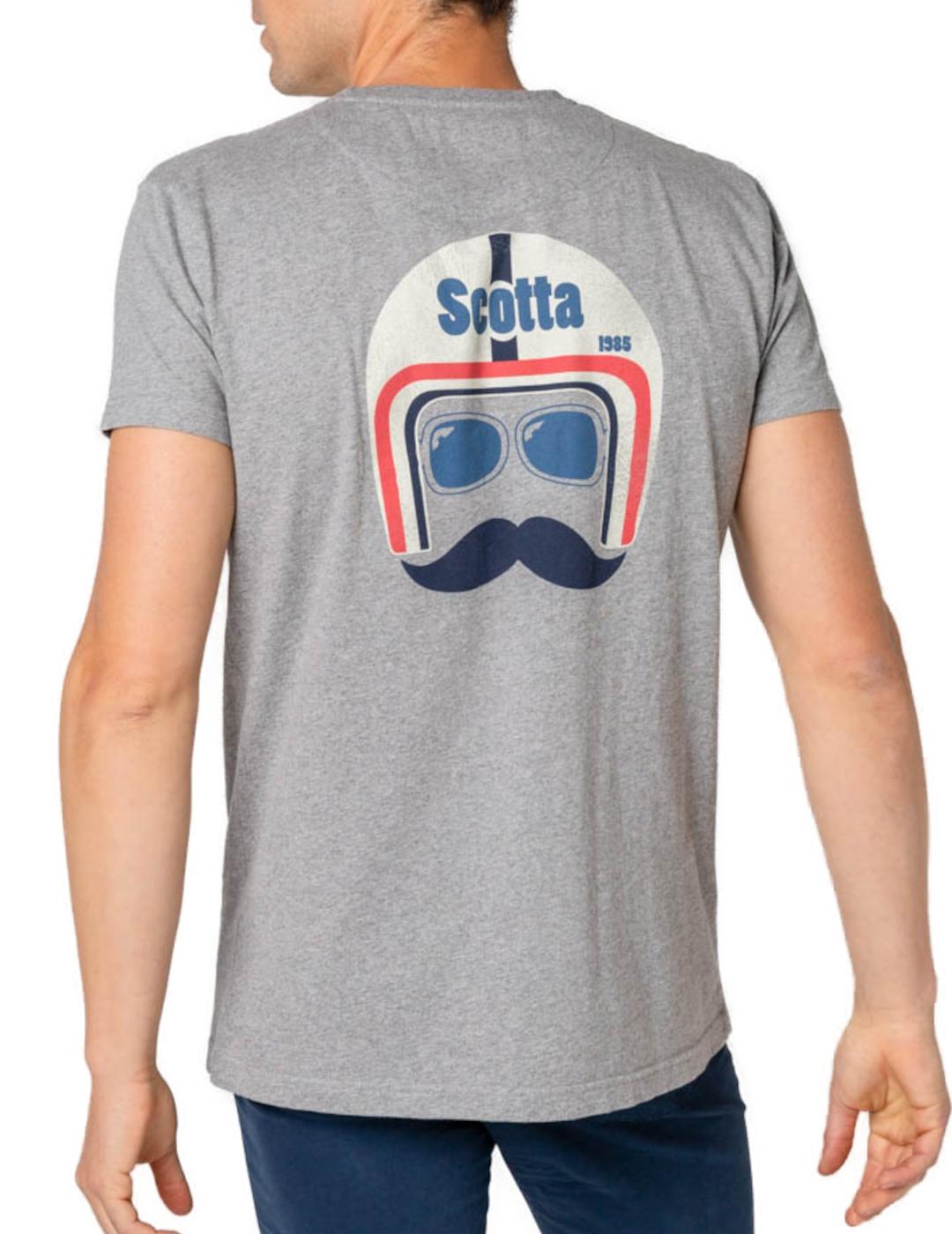 Camiseta Scotta helmet gris para hombre-z